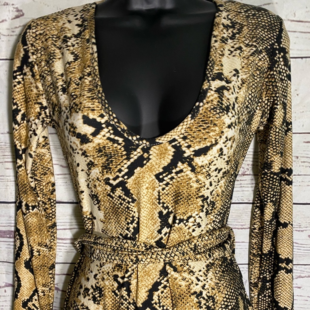 Good Time USA l Snakeskin Jumpsuit